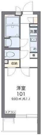 クレイノリバティ レジデンスの物件間取画像